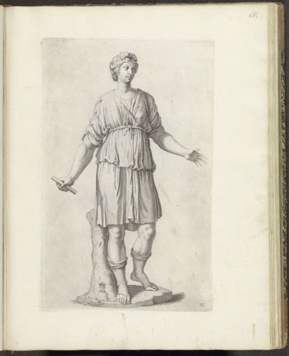 Statue of a standing woman