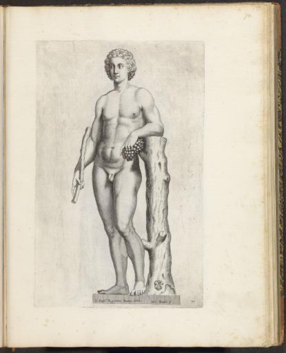 Statue of a follower of Bacchus