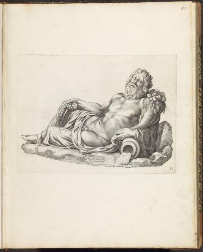 Recumbent river god