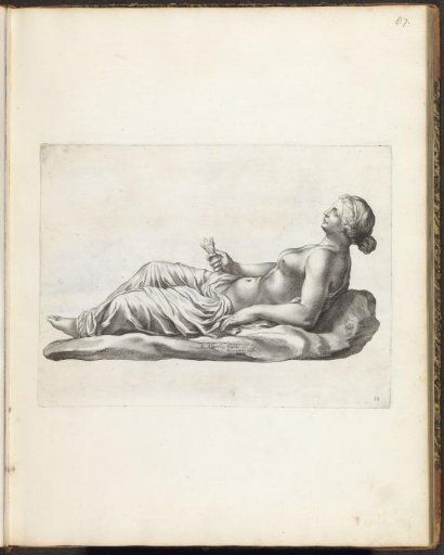 Half-naked woman
