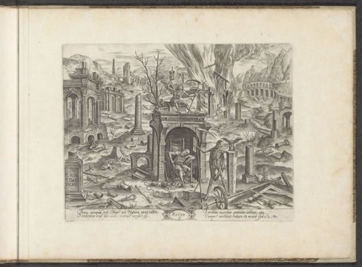 Age from 80 years to death; the ruin