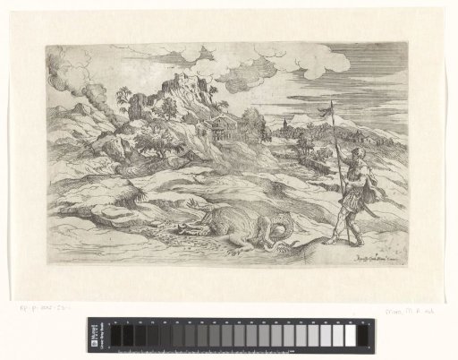 Landscape with Saint George and the slain dragon