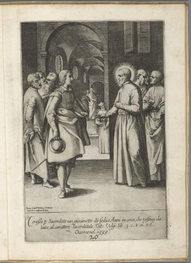 Filippo Neri recognizes a young man