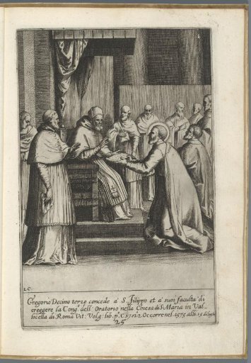 Filippo Neri obtains permission from Pope Gregory XIII to found the Order of the Oratorians