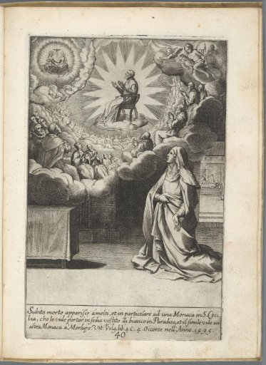 Apparition of Filippo Neri to a nun
