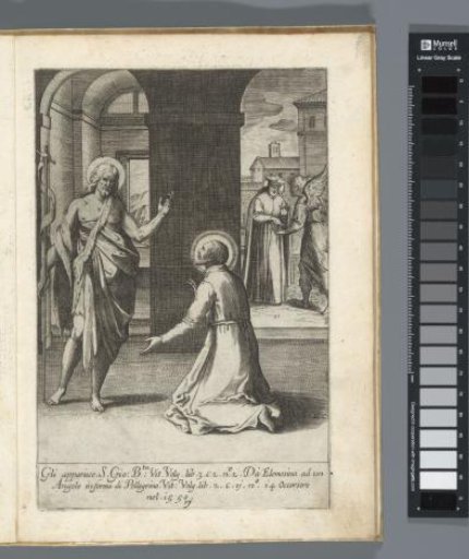 John the Baptist appears to Filippo Neri