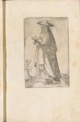 Spanish Woman Walking on Stilts