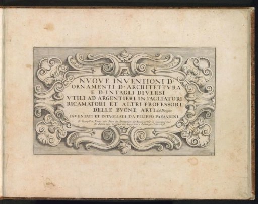 Title Print for the Series Designs for Furniture