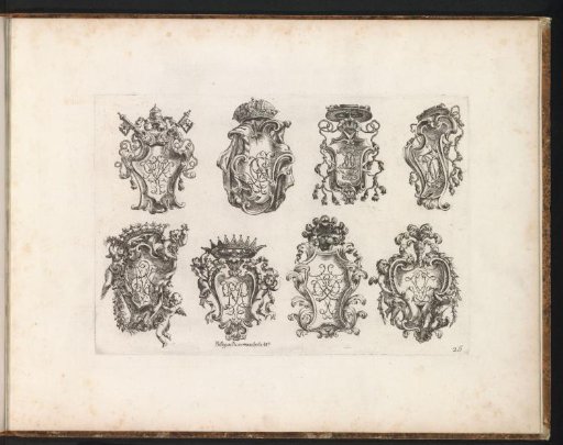 Eight Designs for Cartouches