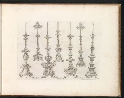 Seven Designs for a Candelabrum