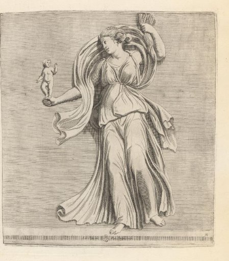 Bas-relief with Ceres
