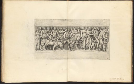 Bas-relief with the Triumph of Bacchus