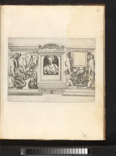 Bas-relief with putti
