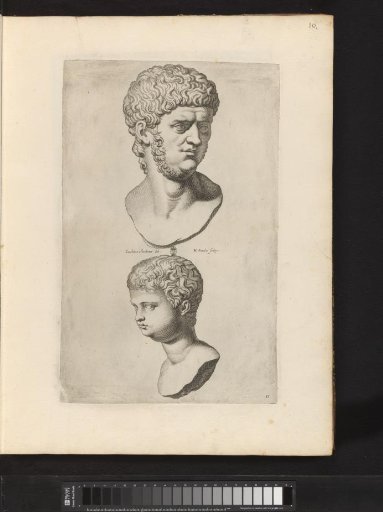 Portrait busts of Caracalla and Geta
