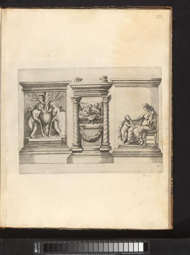 Bas-relief with a lion hunt