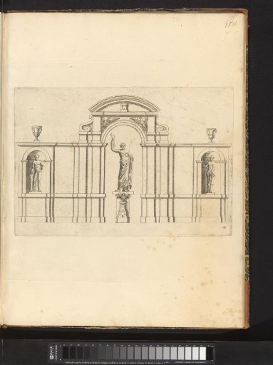 View of the garden of Palazzo Giustiniani at Bassano Romano