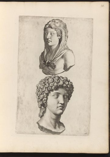 Two Roman portrait busts