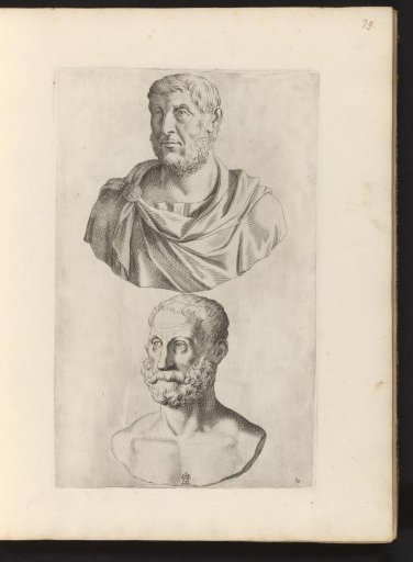 Two Roman portrait busts