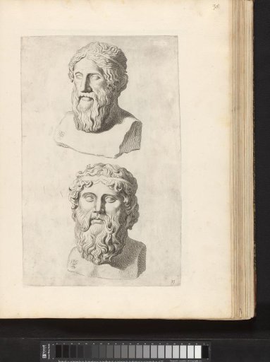 Two busts of Apollo