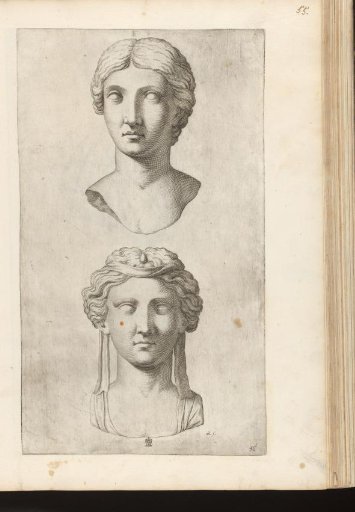 Busts of Faustina the Younger and an Unknown Woman