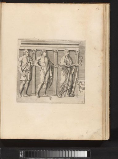 Bas-relief with Soldiers at a Statue of Hercules