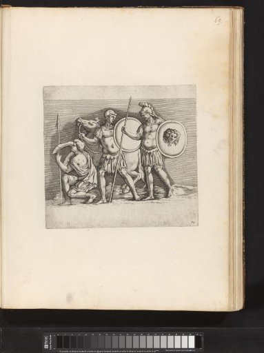 Bas-relief with a bacchanal