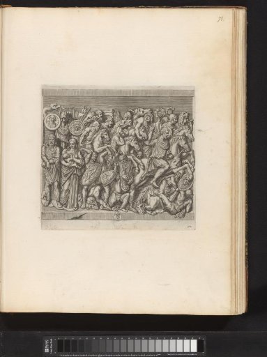 Bas-relief depicting the hunt