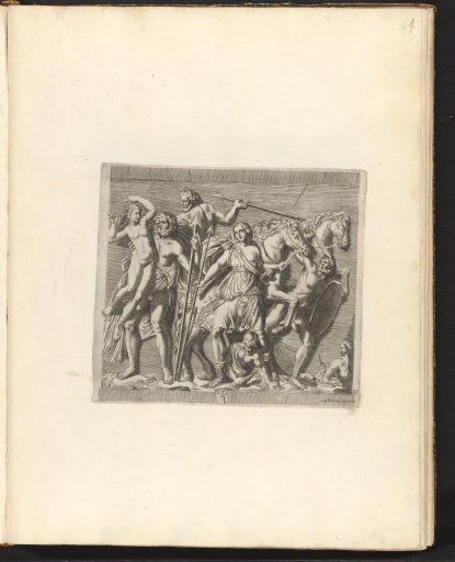 Bas-relief with the Rape of the Sabine Women