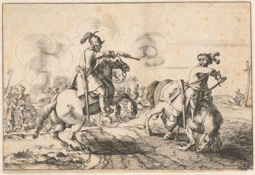 Cavalry fight with Turks