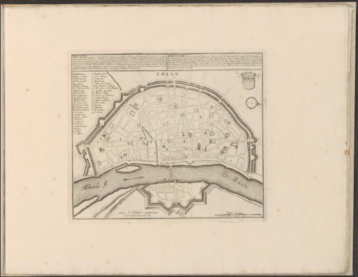 Plan of Cologne