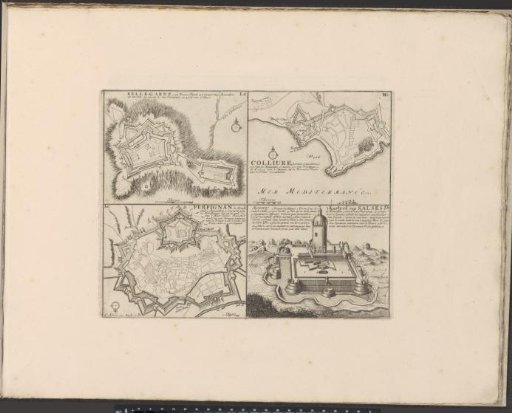 Cities and a castle in the County of Roussillon
