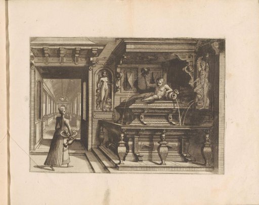 Fountain in the form of a tomb