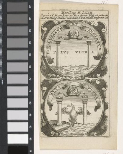Pillars of Hercules with Crown / Pillars of Hercules with Crown and Eagle