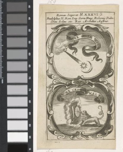 Star and moon blown out / Chimaera sees sword and shield