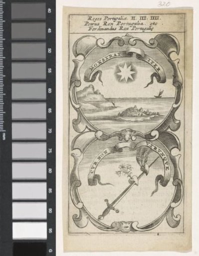 Landscape with Star / Sword with Two Hearts