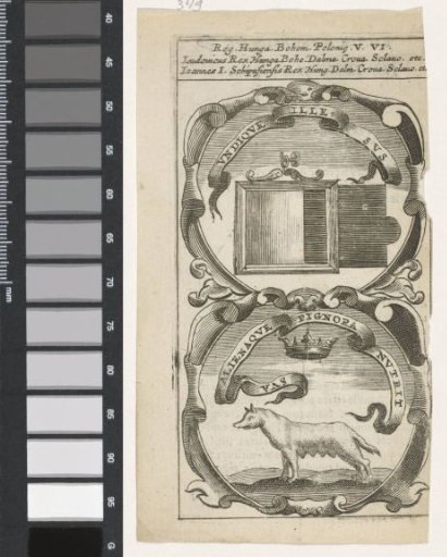 Glass Frame / She-Wolf and Crown