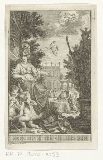 Minerva as Patroness of Science and the Arts