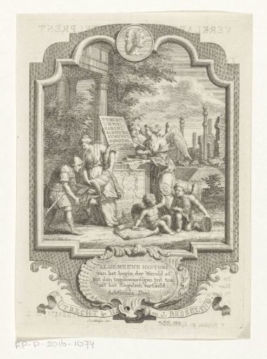 Cartouche with an Allegory on the History of Etruria