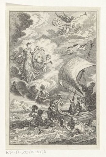 Allegorical Representation with Portrait of William V