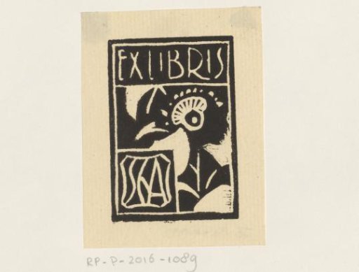 Ex libris of Sarah van Alphen