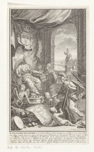 Allegory on the French monarchy