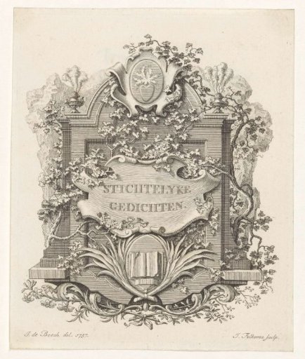 Epitaph decorated with cartouches