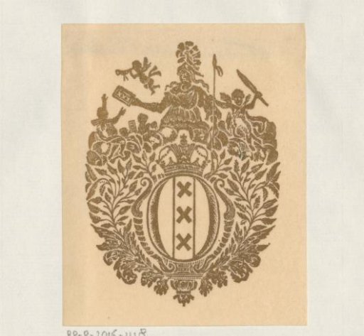 Ex libris from Amsterdam