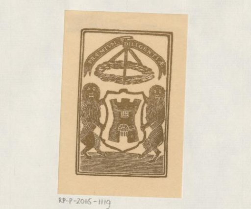 Ex libris from Alkmaar