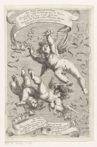 Falling putti