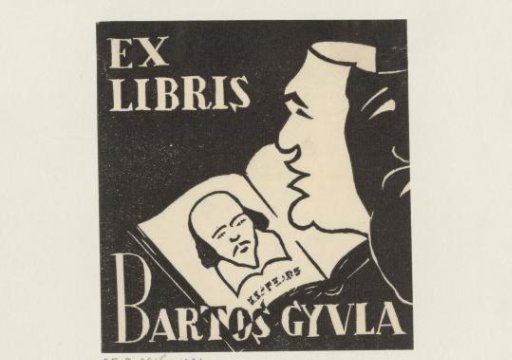 Ex libris of Bartos Gyula