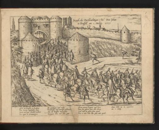 Entry of Don Juan into Brussels, 1577