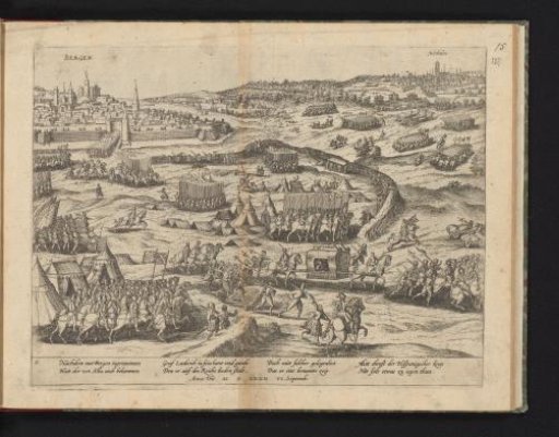 Louis of Nassau leaves Bergen, 1572