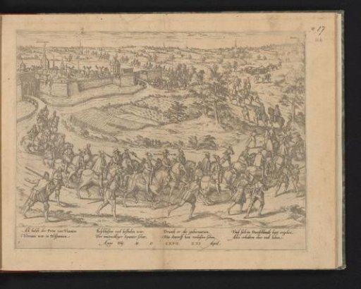 Prince of Orange departs for Germany, 1567