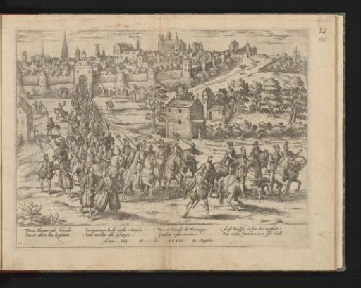 Margaret of Parma Departs from Brussels, 1567